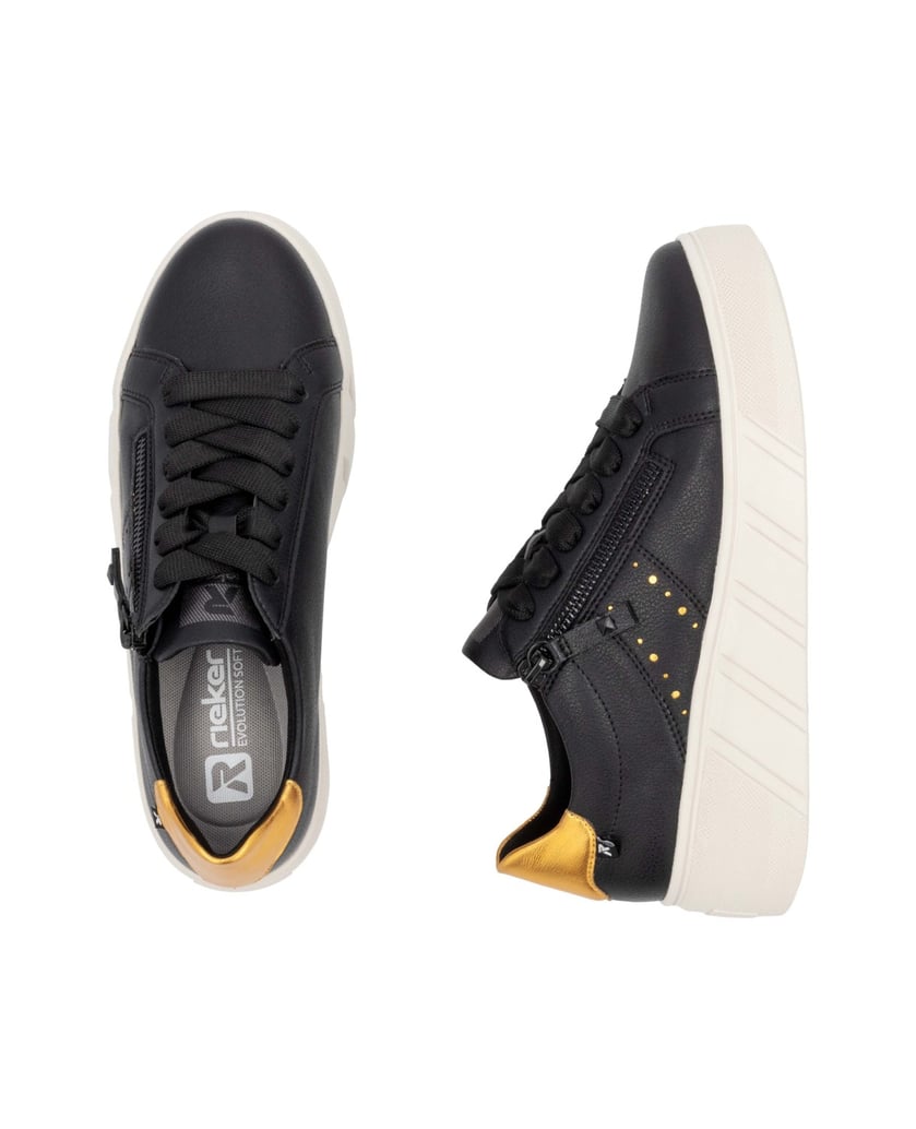 Rieker-Sport-Sneaker-Low-W0505-schwarz