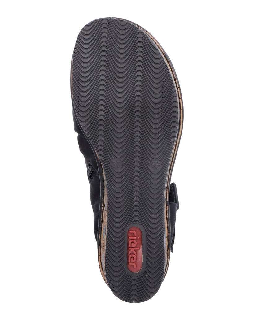 Rieker-Keilsandaletten-68191-schwarz
