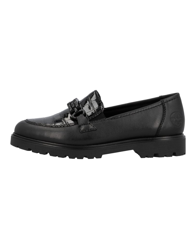 Rieker-Loafer-45561-schwarz