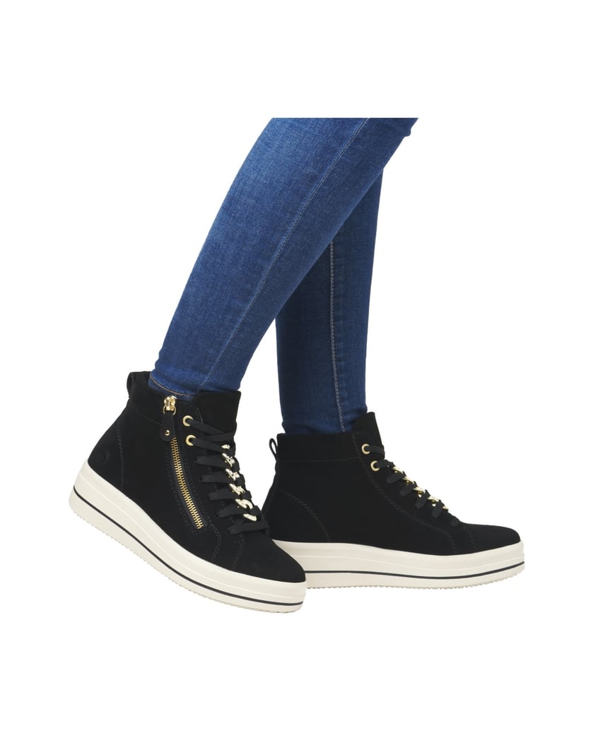 Remonte-Sneaker-D1C70-schwarz