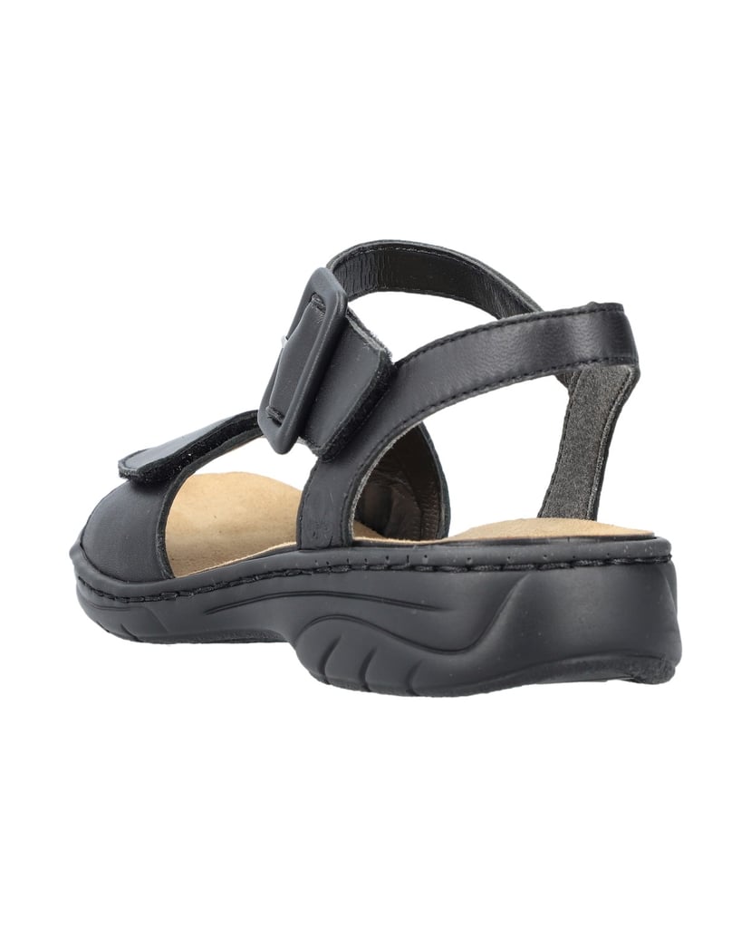 Rieker-Riemchensandalen-64561-schwarz