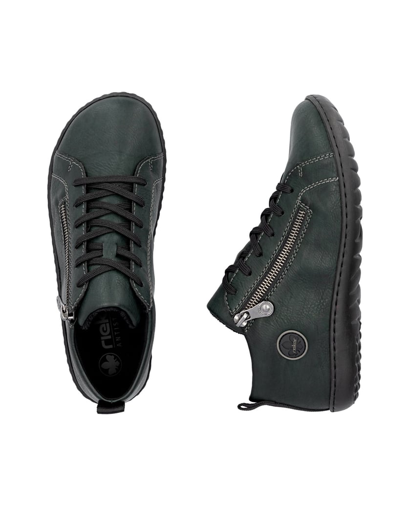 Rieker-Schnürschuhe-52804-grün