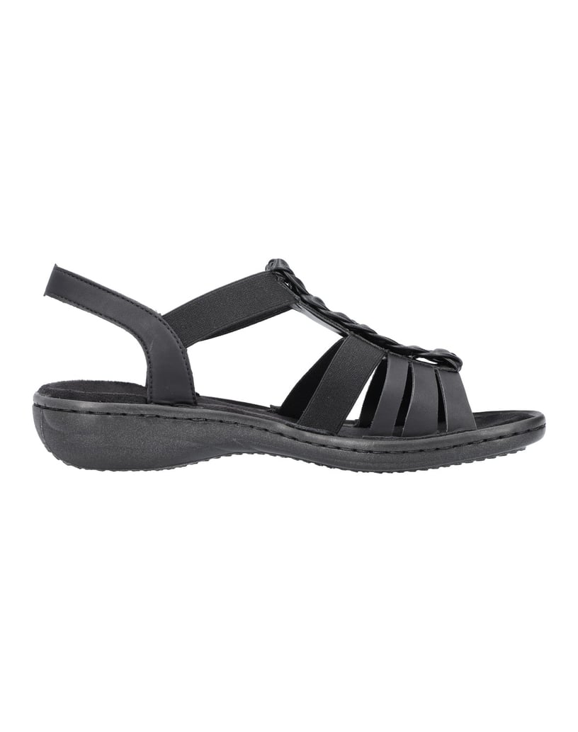 Rieker-Riemchensandalen-60809-schwarz