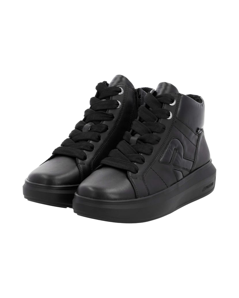 Rieker-Sport-Sneaker-High-W1270-schwarz
