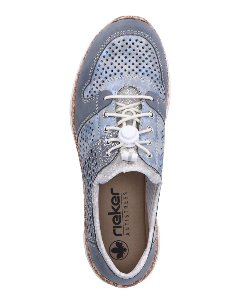 Rieker-Slipper-N4255-blau