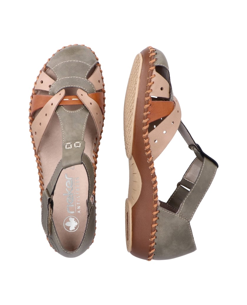 Rieker-Sandalen-M1655-grün