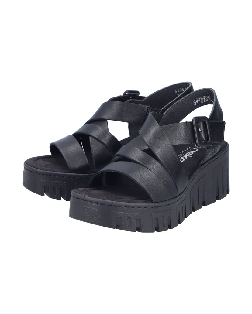 Rieker-Keilsandaletten-68063-schwarz