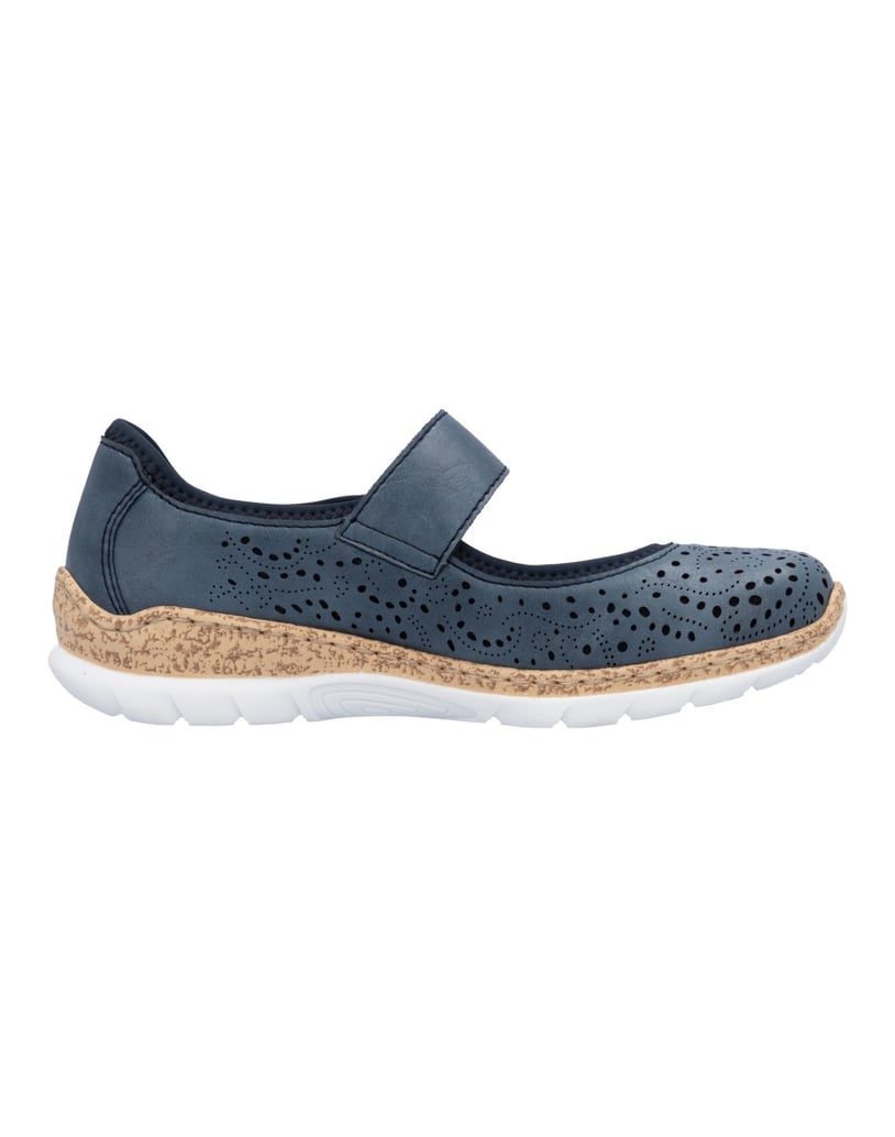 Rieker-Slipper-N4299-blau