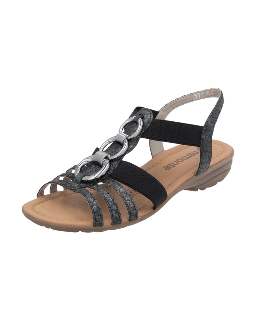 Remonte-Riemchensandalen-R3605-grau