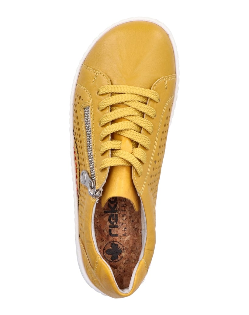 Rieker-Schnürschuhe-52824-gelb