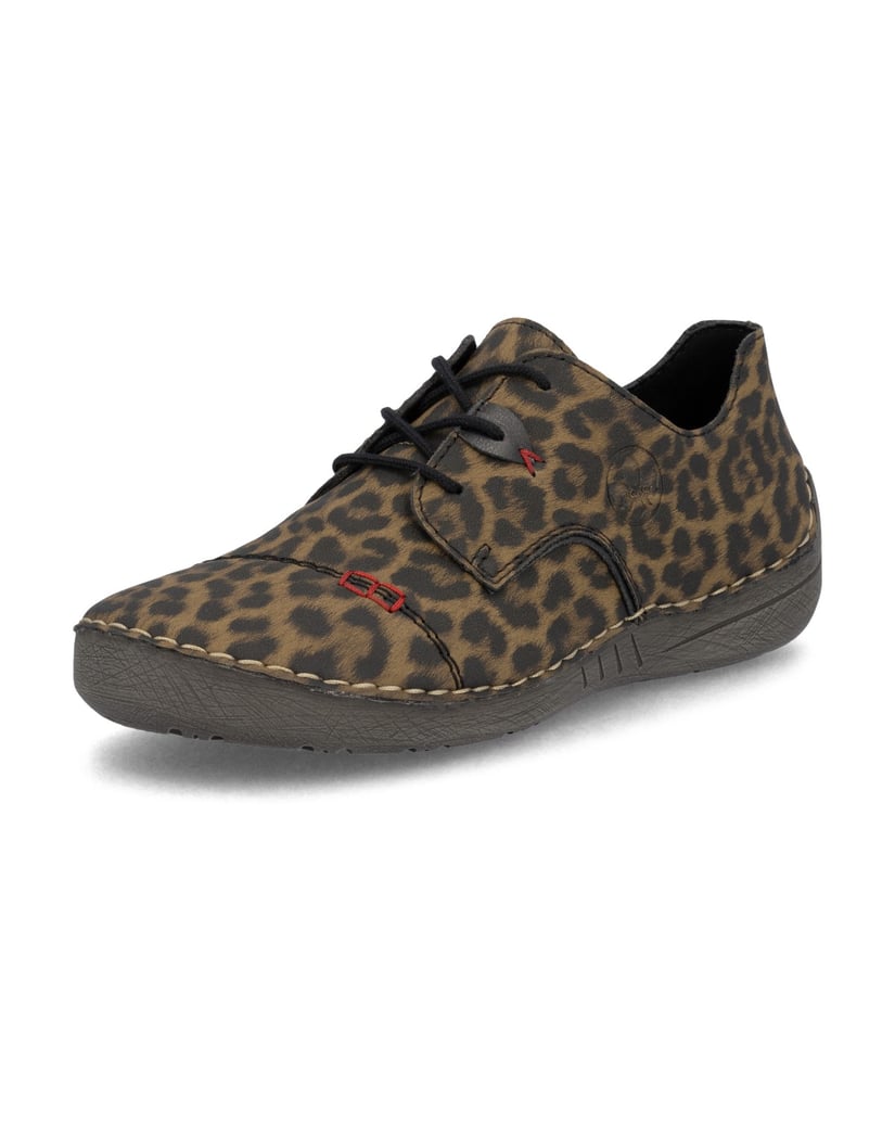 Rieker-Schnürschuhe-52528-Animalprint