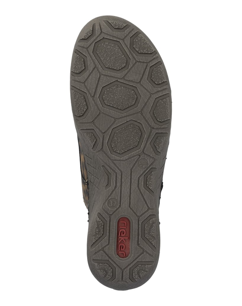 Rieker-Schnürschuhe-52528-Animalprint