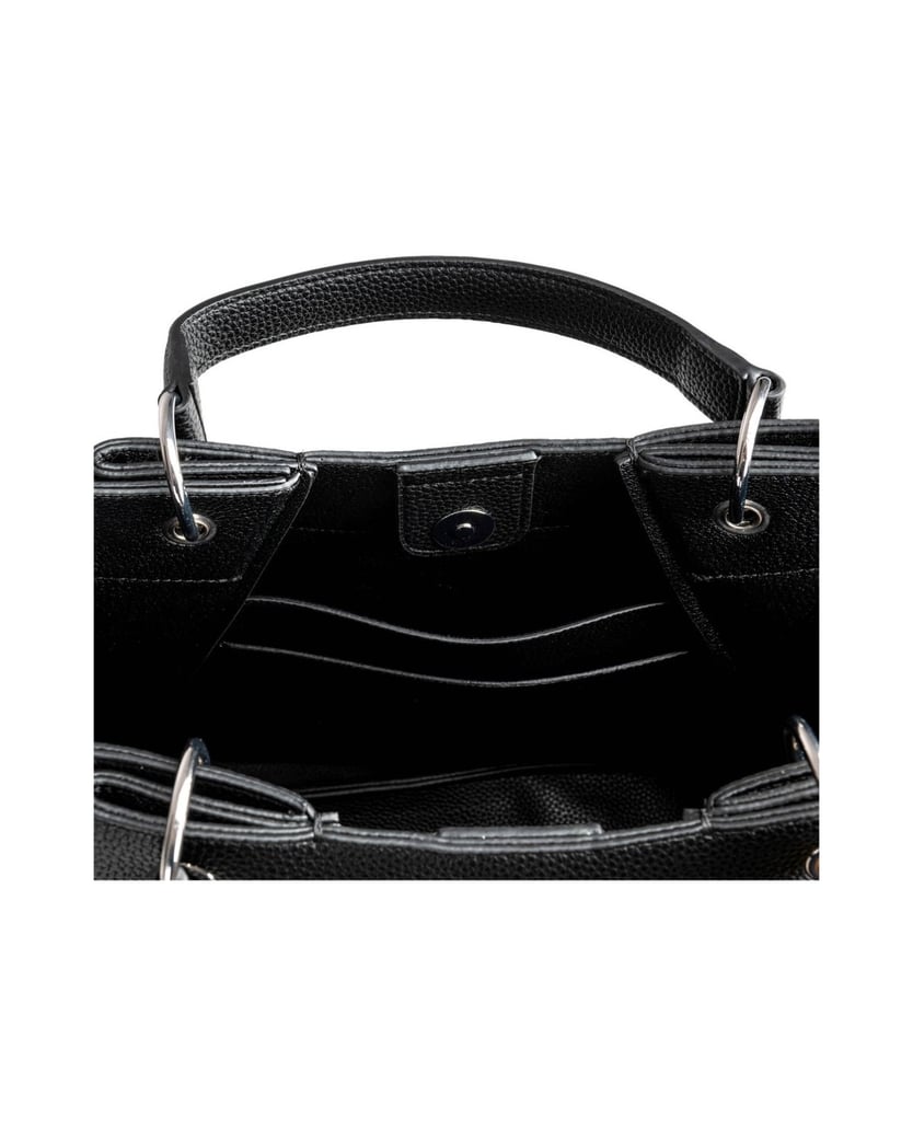 Armani-Exchange-Damen-Handtasche-WAVE-SHOPPING-L-schwarz