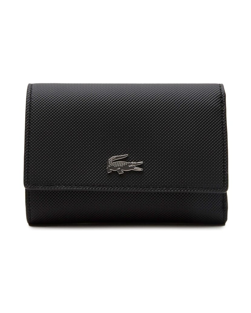 LACOSTE-Damen-Geldbörse-COMPACT-WALLET-schwarz
