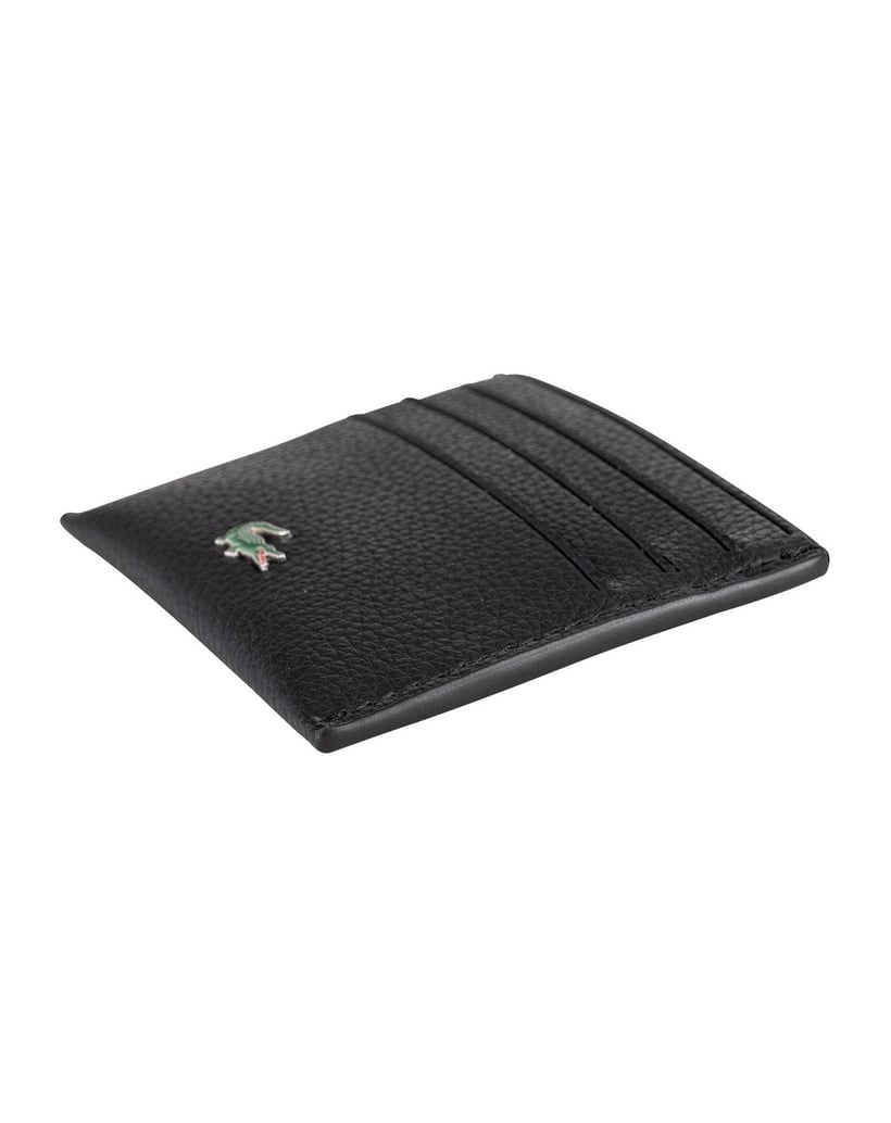 LACOSTE-Herren-Geldbörse-Smart-Concept-6-Slot-Card-Holder-schwarz