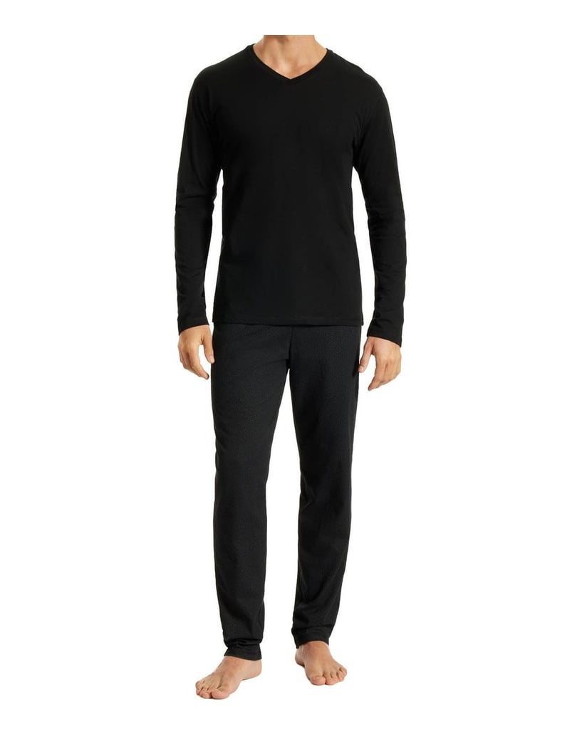 Uncover-by-Schiesser-Herren-Pyjama-schwarz