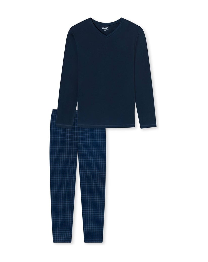 Uncover-by-Schiesser-Herren-Pyjama-schwarz
