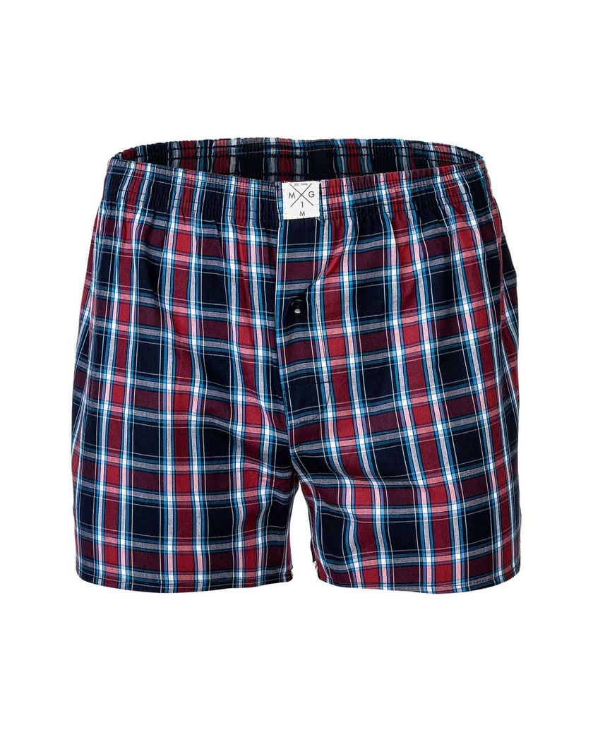 MG-1-Herren-Web-Boxershorts-5er-Pack-blau