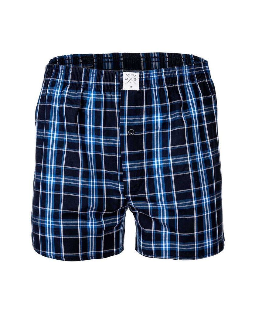 MG-1-Herren-Web-Boxershorts-5er-Pack-blau