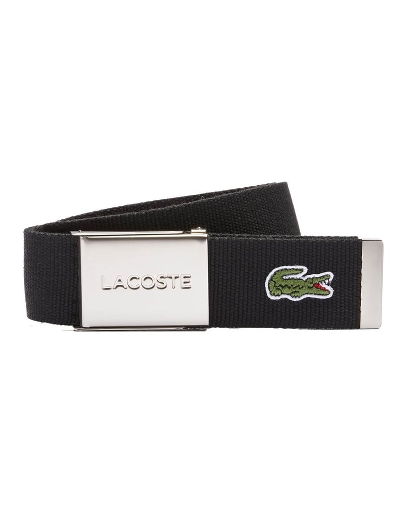 LACOSTE-Herren-Gürtel-schwarz
