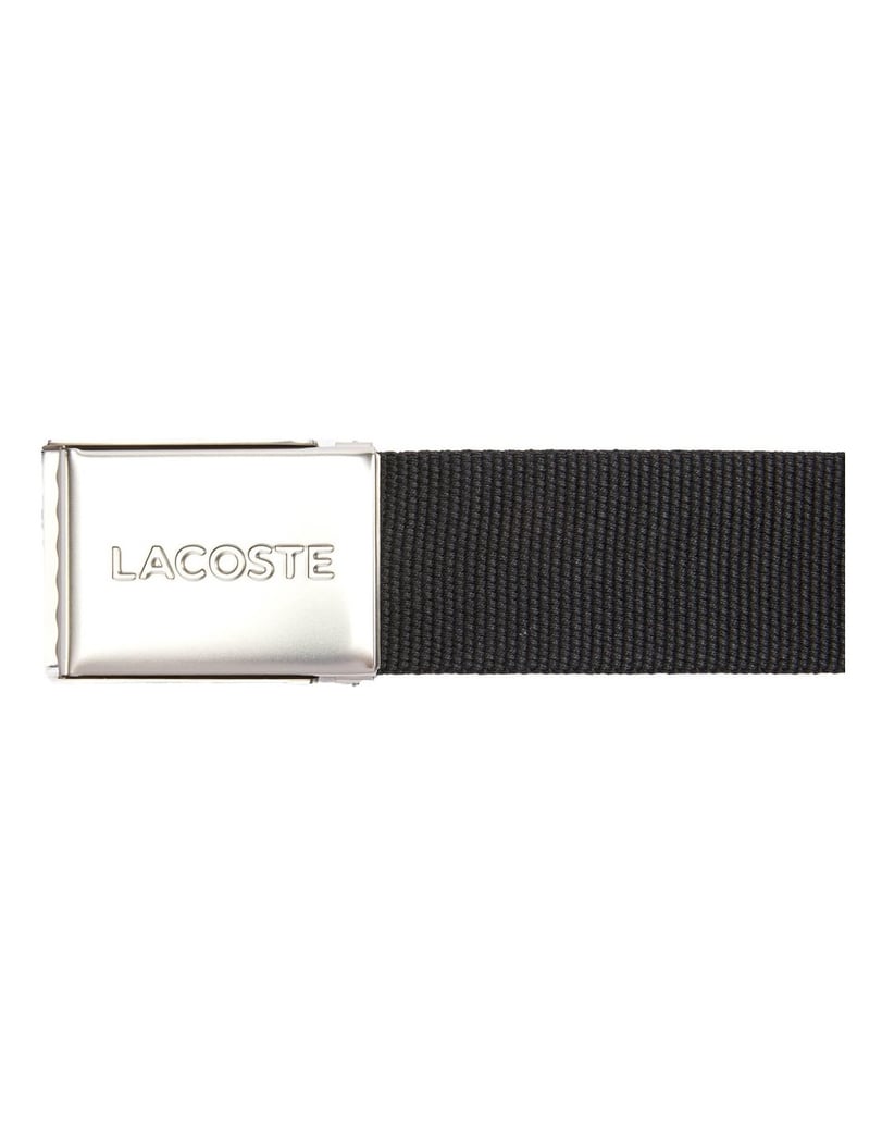 LACOSTE-Herren-Gürtel-schwarz