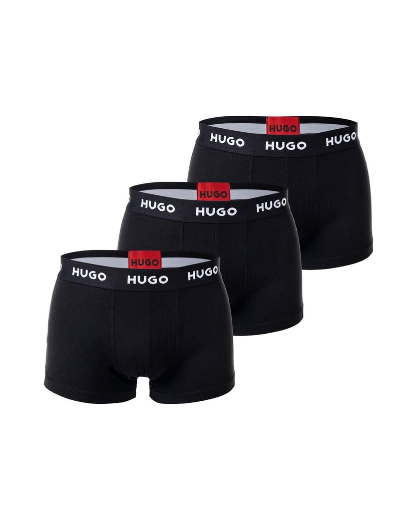 HUGO-Herren-Boxershort-3er-Pack-schwarz