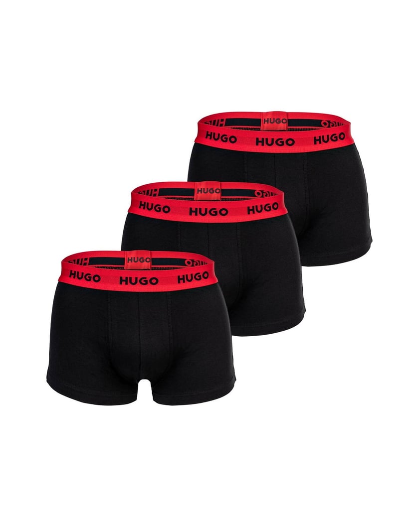 HUGO-Herren-Boxershort-3er-Pack-schwarz