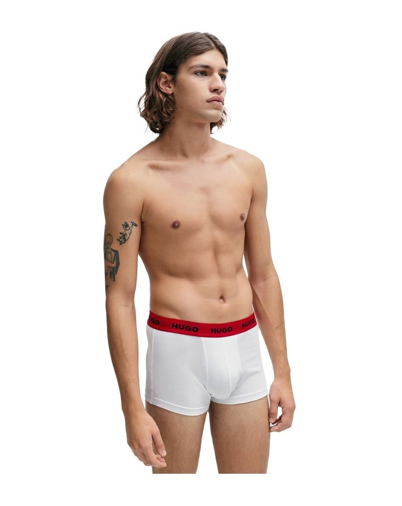 HUGO-Herren-Boxershort-3er-Pack-schwarz