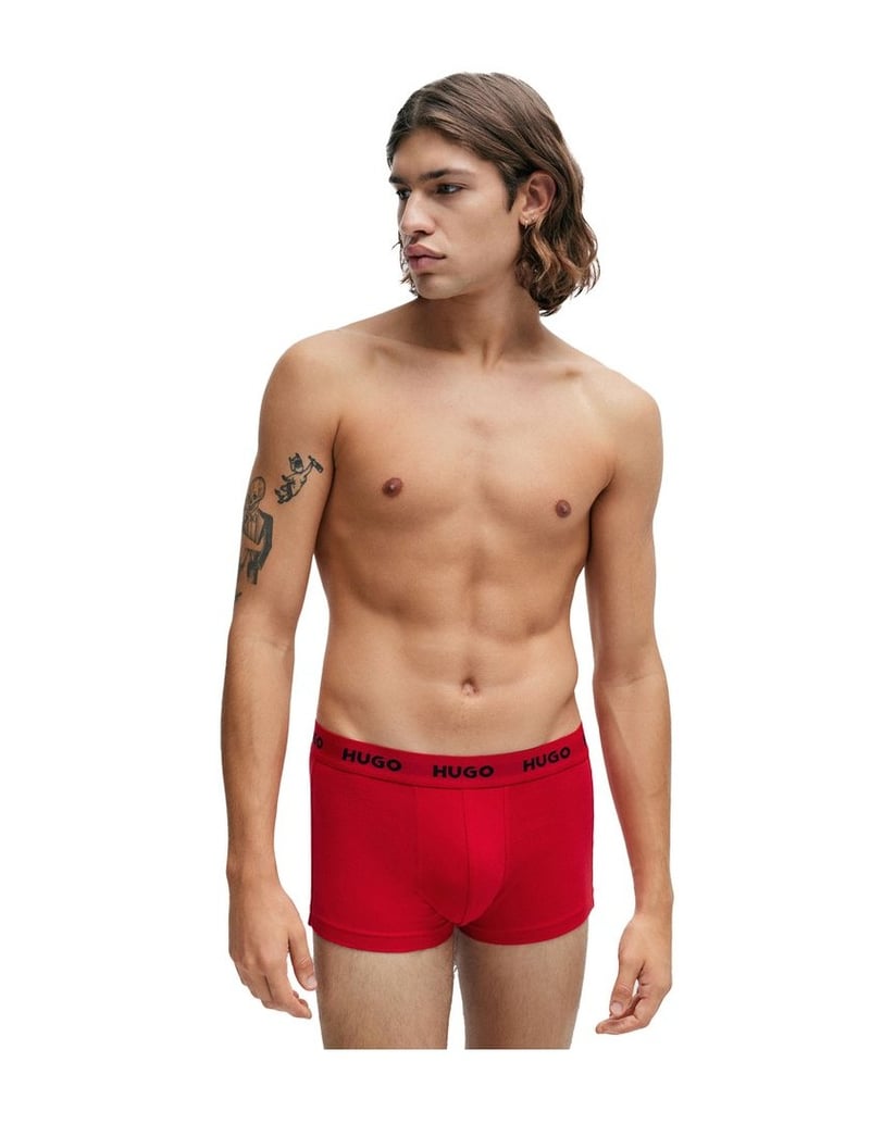 HUGO-Herren-Boxershort-3er-Pack-schwarz