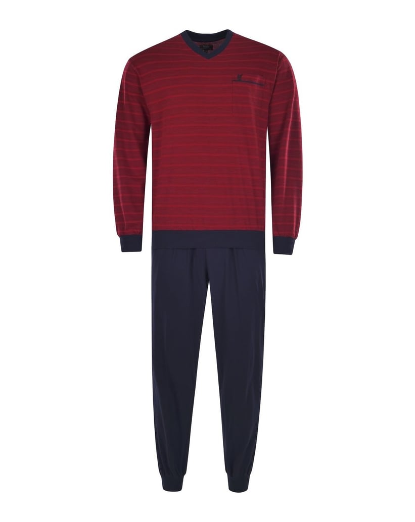 hajo-Herren-Pyjama-rot