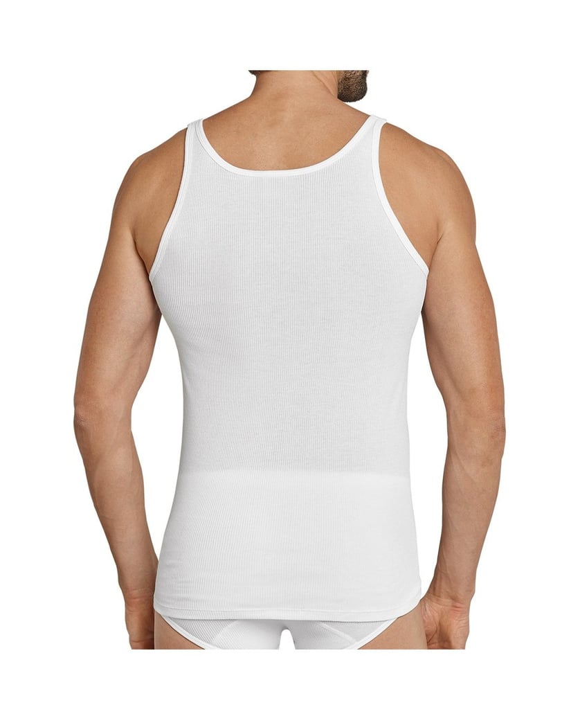 SCHIESSER-Herren-Unterhemd-1er-Pack-weiss