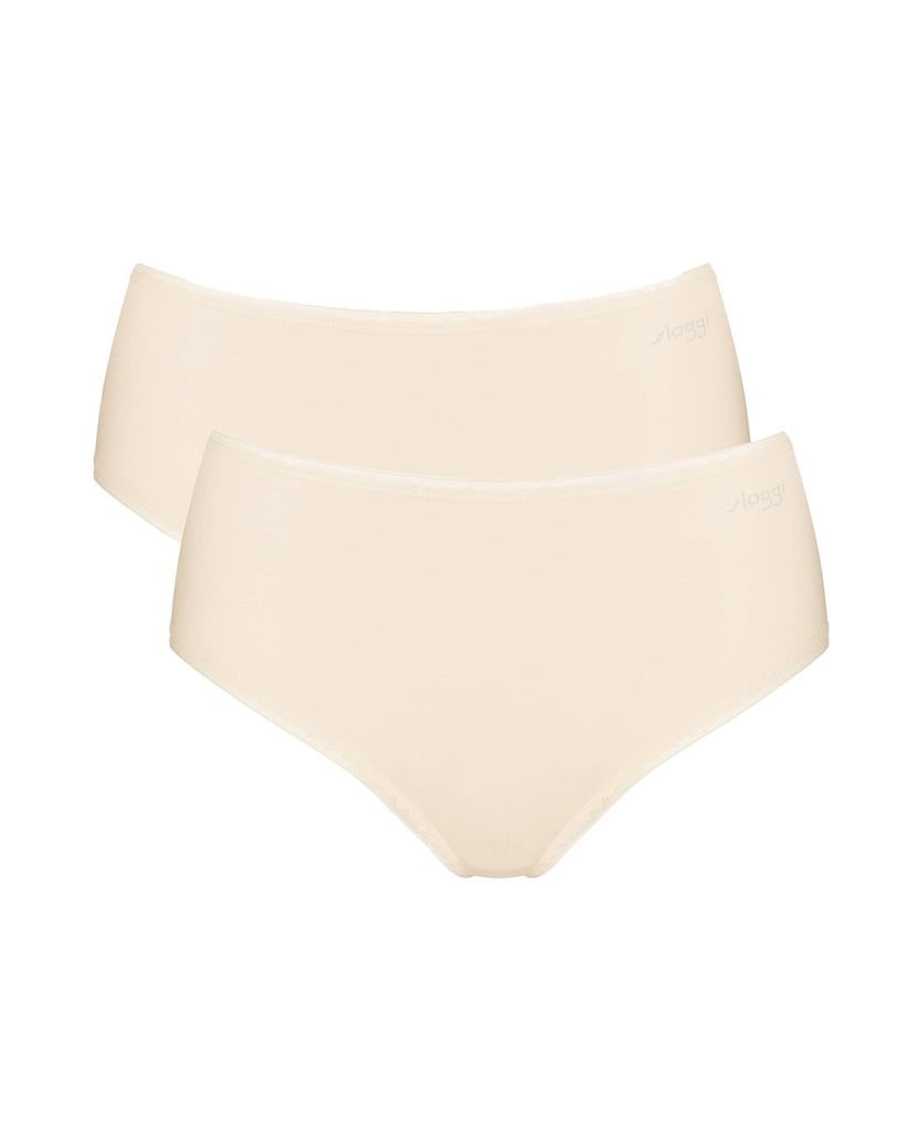 Sloggi-Damen-Slip-2er-Pack-GO-High-Waist-C2P-beige