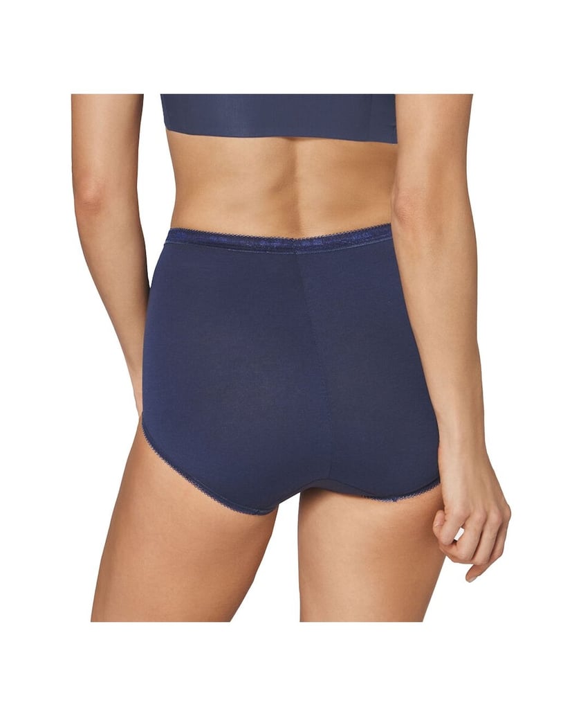 Sloggi-Damen-Slip-4er-Pack-Basic+-Maxi-C4P-blau-