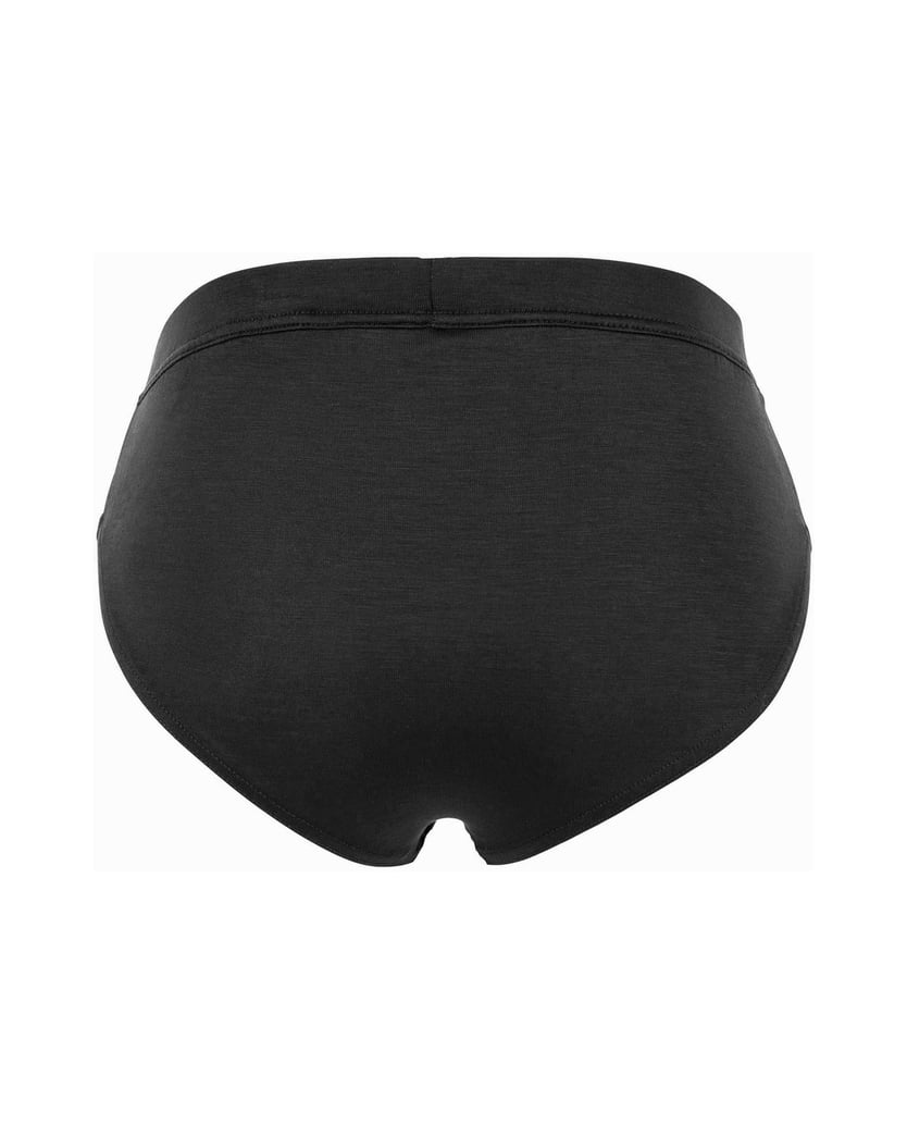 HOM-Herren-Slip-1er-Pack-Tencel-Soft-Comfort-Mini-Brief-schwarz