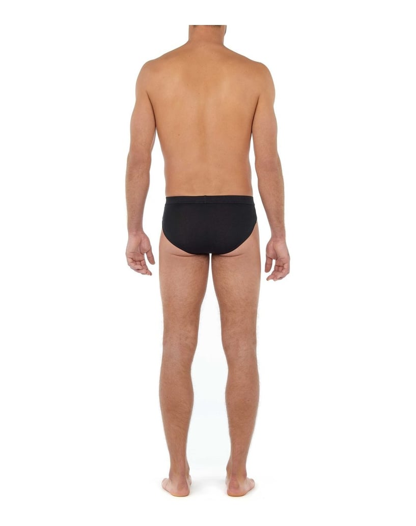 HOM-Herren-Slip-1er-Pack-Tencel-Soft-Comfort-Mini-Brief-schwarz