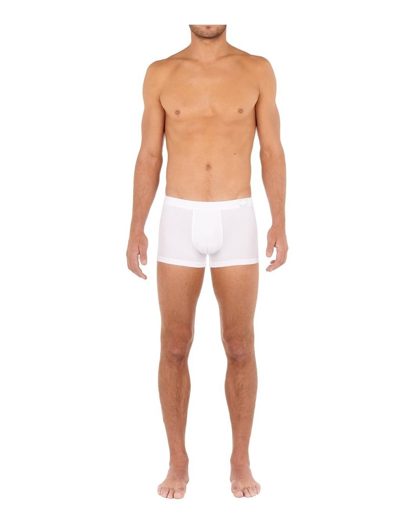 HOM-Herren-Boxershort-1er-Pack-Supreme-Cotton-Comfort-Boxer-Brief-weiss