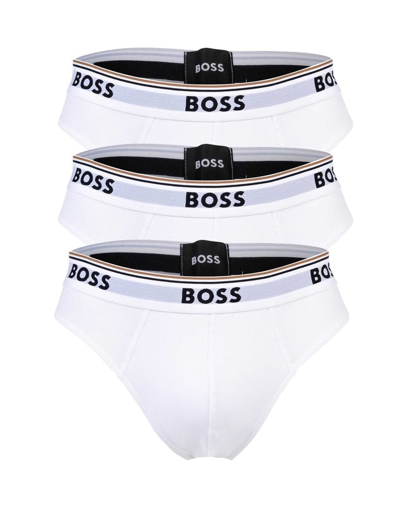 BOSS-Herren-Slip-3er-Pack-Briefs-3P-Power-schwarz