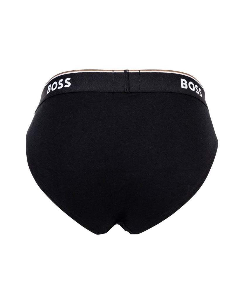 BOSS-Herren-Slip-3er-Pack-Briefs-3P-Power-schwarz