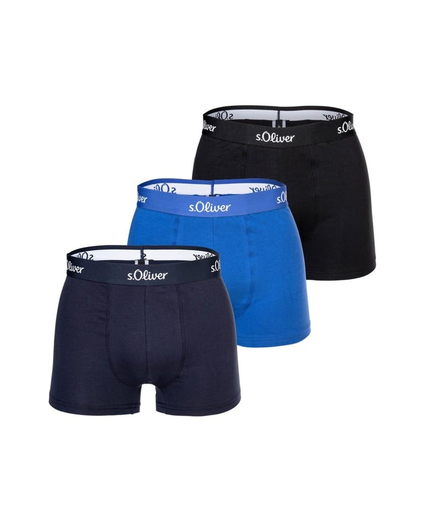 S.Oliver-Herren-Boxershort-3er-Pack-schwarz