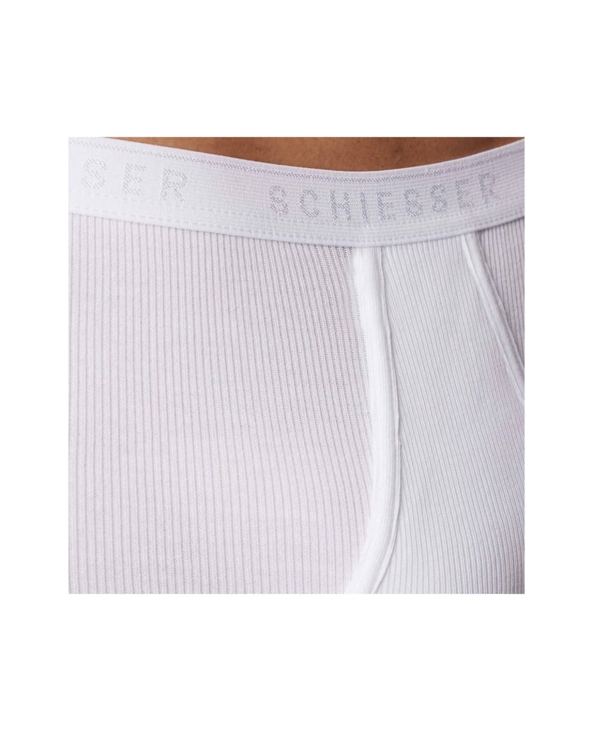 SCHIESSER-Herren-Slip-1er-Pack-weiss