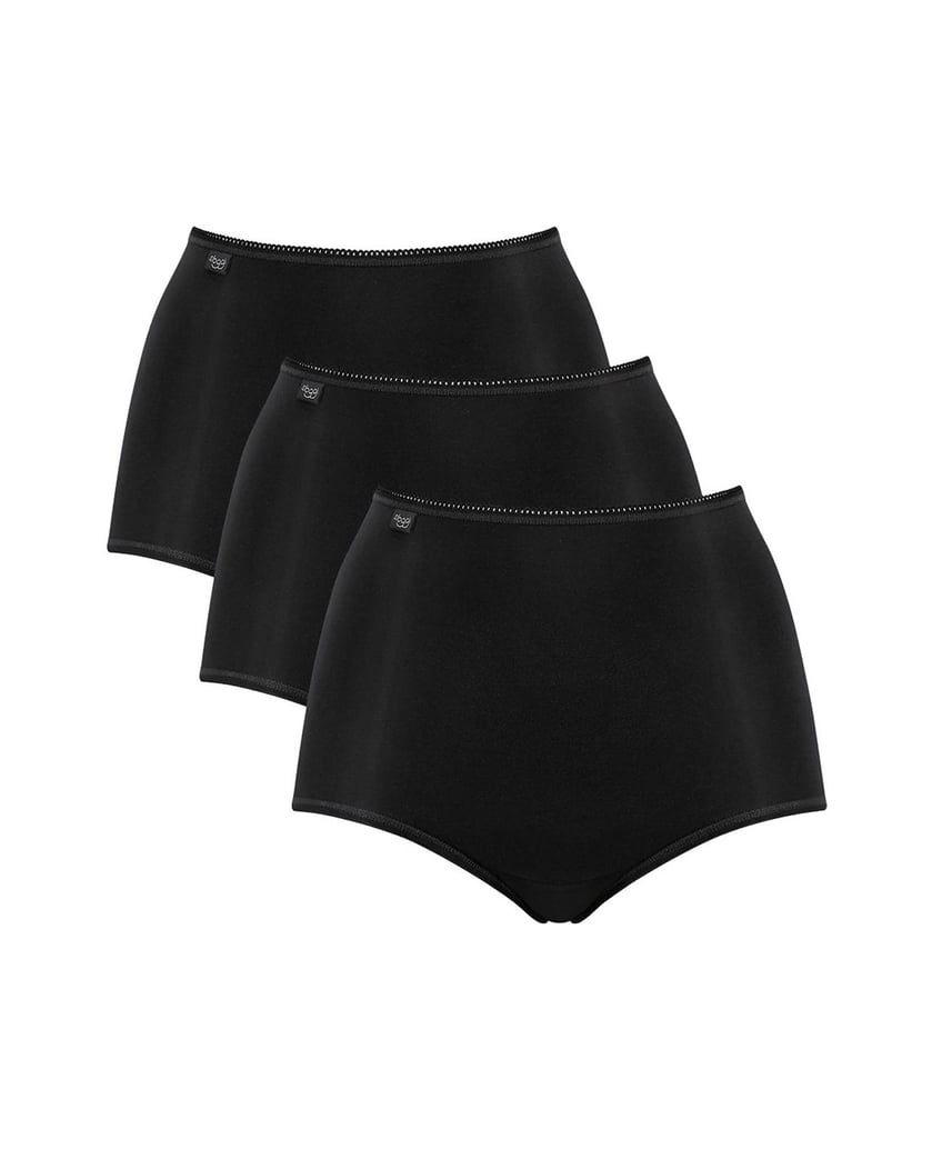 Sloggi-Damen-Slip-3er-Pack-schwarz