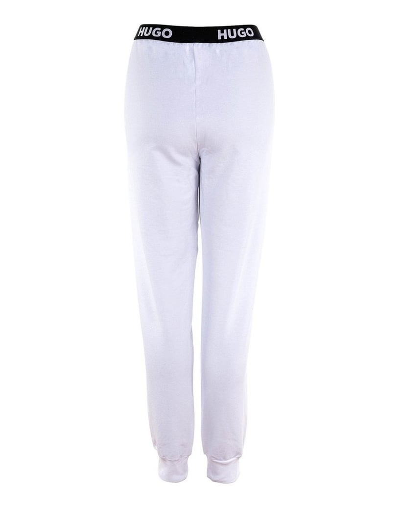 HUGO-Damen-Jogginghose-Sporty-Logo-Pants-weiss