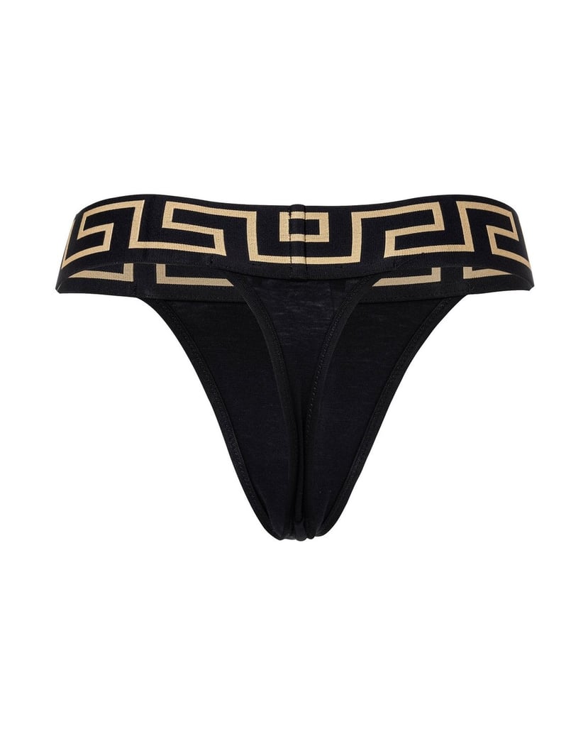 VERSACE-Damen-String-1er-Pack-schwarz