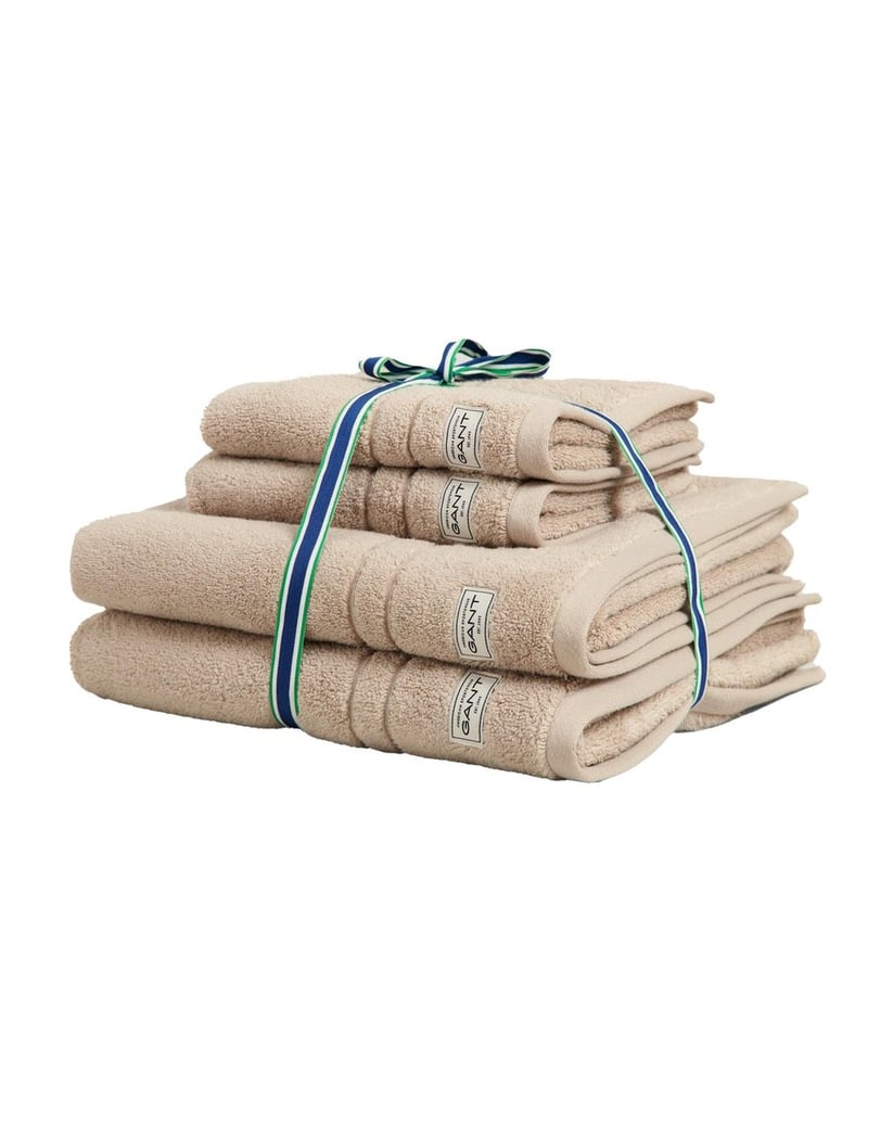 GANT-Unisex-Handtuch-4er-Pack-Premium-Towel-dunkelgrau