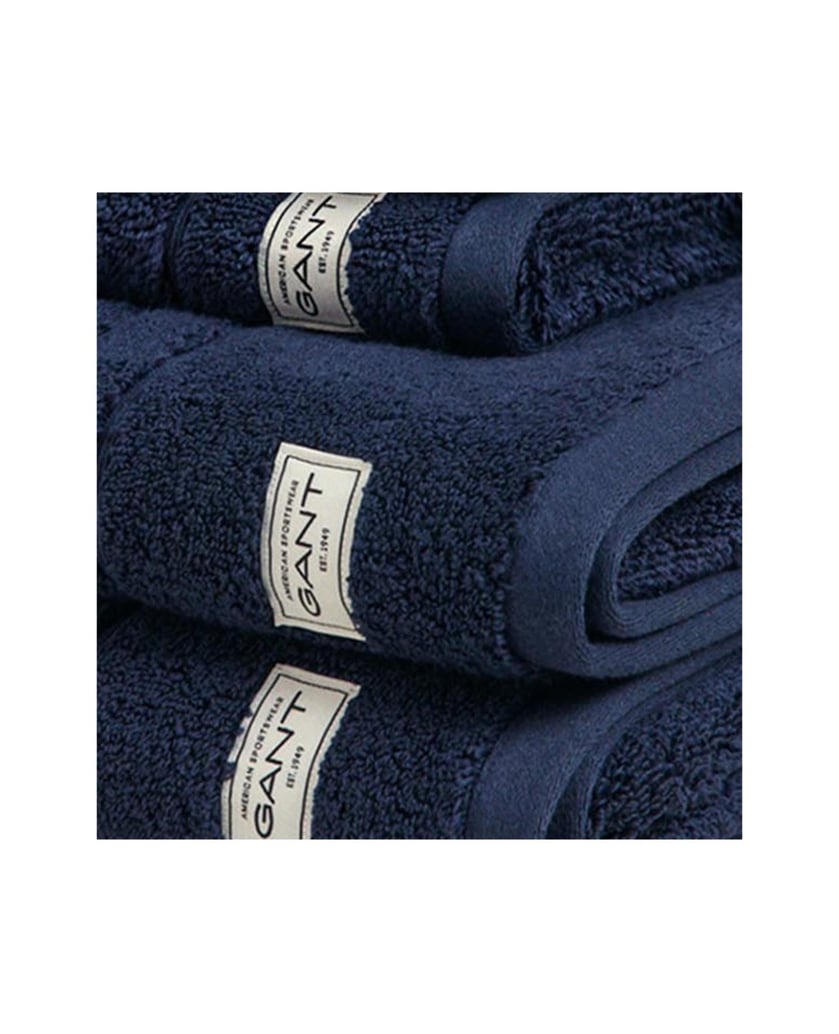 GANT-Unisex-Handtuch-4er-Pack-Premium-Towel-dunkelgrau