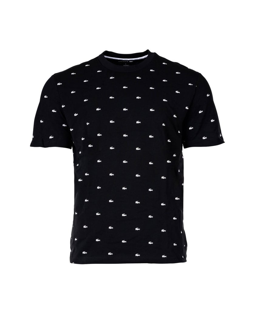 LACOSTE-Herren-Pyjama-Pyjama-Set-Classique-Lacoste-schwarz