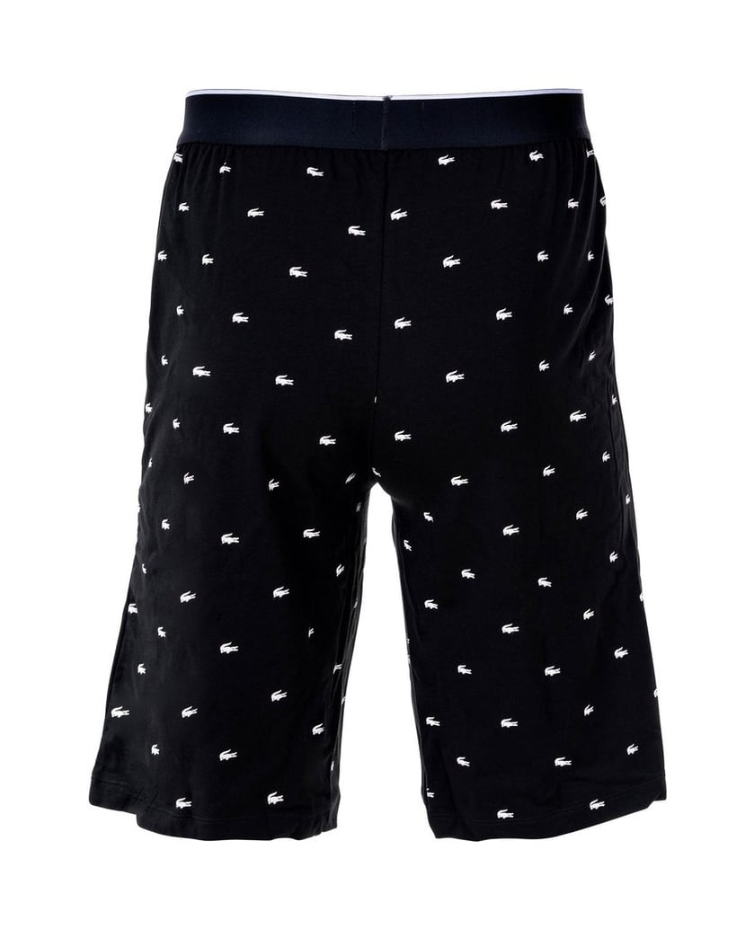 LACOSTE-Herren-Pyjama-Pyjama-Set-Classique-Lacoste-schwarz