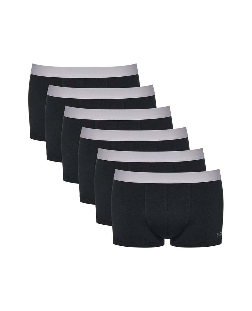 Sloggi-Herren-Boxershort-6er-Pack-schwarz
