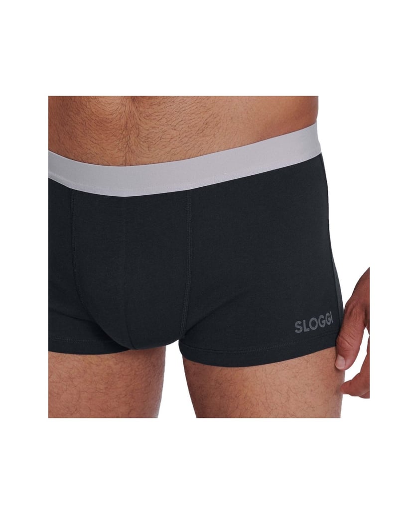 Sloggi-Herren-Boxershort-6er-Pack-schwarz