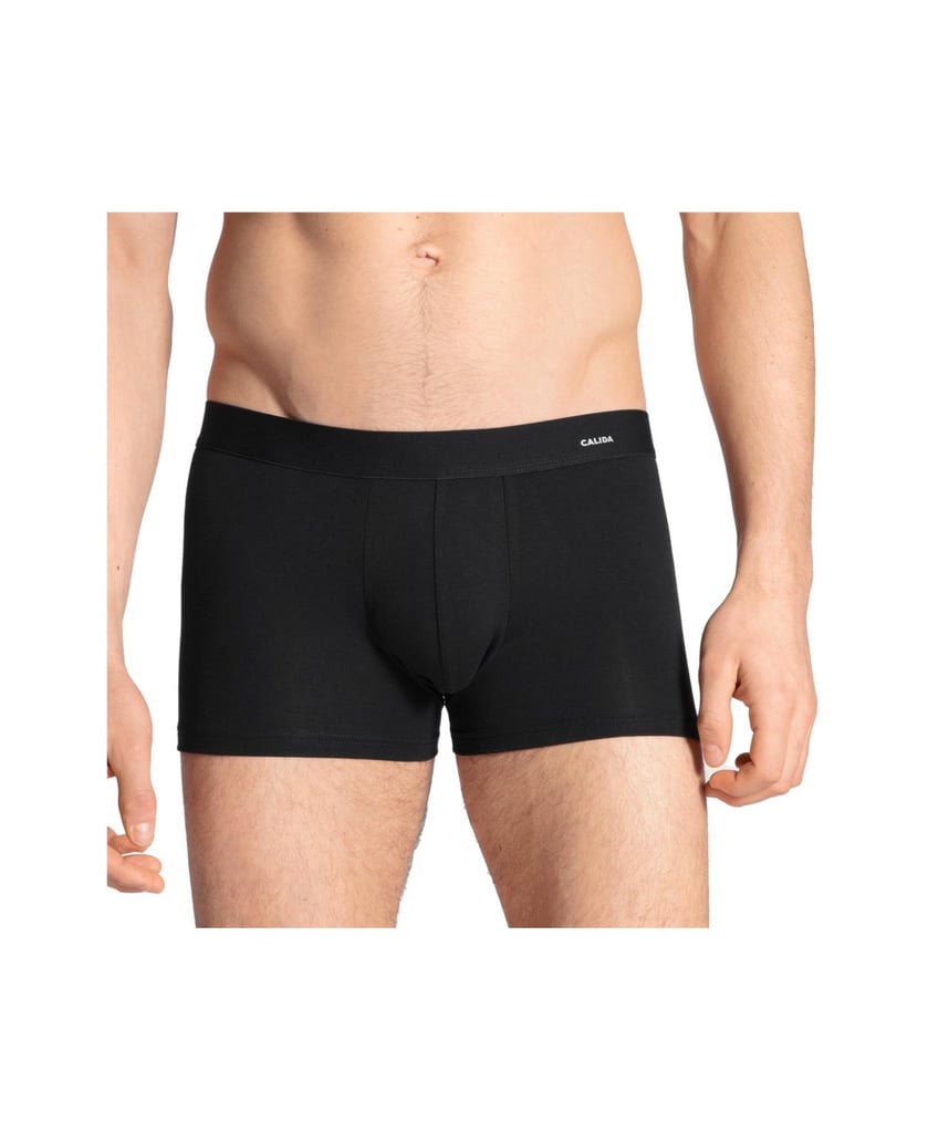 Calida-Herren-Boxershort-1er-Pack-New-Boxer-Cotton-Code-schwarz